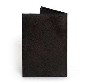 Jet black Micro RFID wallet. Čierna pánska, dámska peňaženka Paperwallet s RFID ochranou