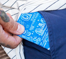 Blueprint Micro RFID wallet. Modrá detská, dámska alebo pánska peňaženka Paperwallet s RFID ochranou