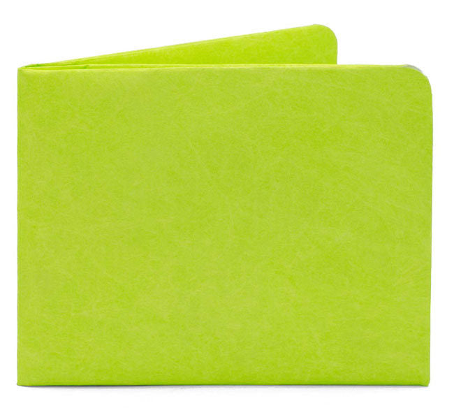 Green Slim wallet. Zelená pánska, dámska peňaženka Paperwallet
