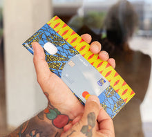 Africa Slim RFID wallet. Žltá dámska peňaženka Paperwallet s RFID ochranou